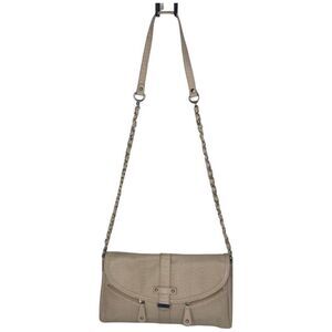 Chico’s Beige Textured Crossbody Shoulder Bag